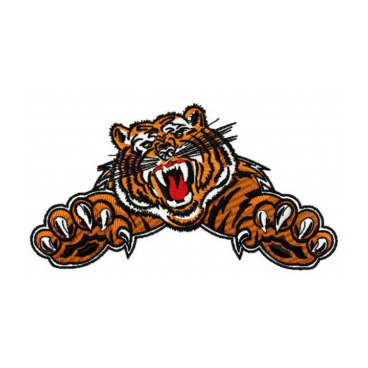 Bengal tiger 3 embroidery design - Embroidery Design