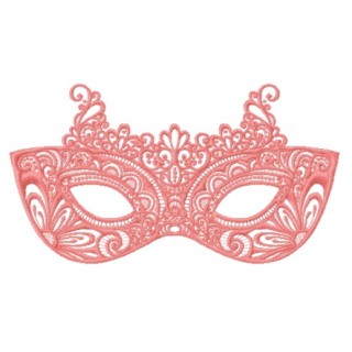 Mask 9 embroidery design - Embroidery Design