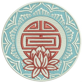 Lotus embroidery design - Embroidery Design