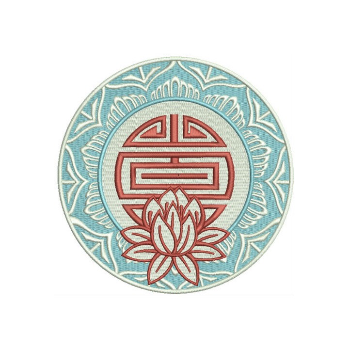 Lotus embroidery design - Embroidery Design