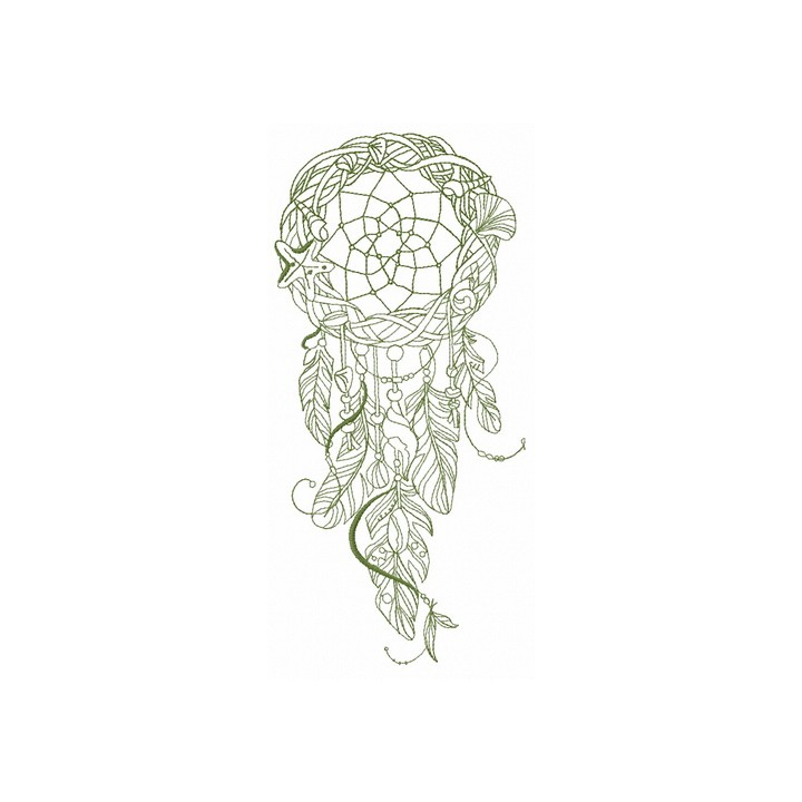 Dreamcatcher 32 embroidery design - Embroidery Design