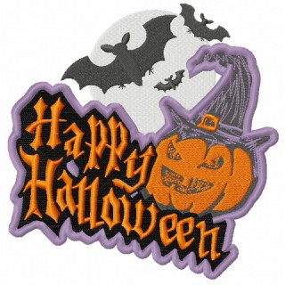 Happy Halloween 7 embroidery design - Embroidery Design