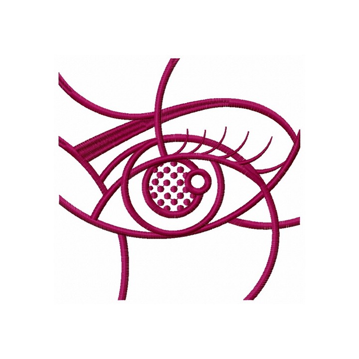 Expressive look 2 embroidery design - Embroidery Design