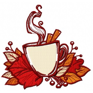 Hello autumn 2 embroidery design - Embroidery Design