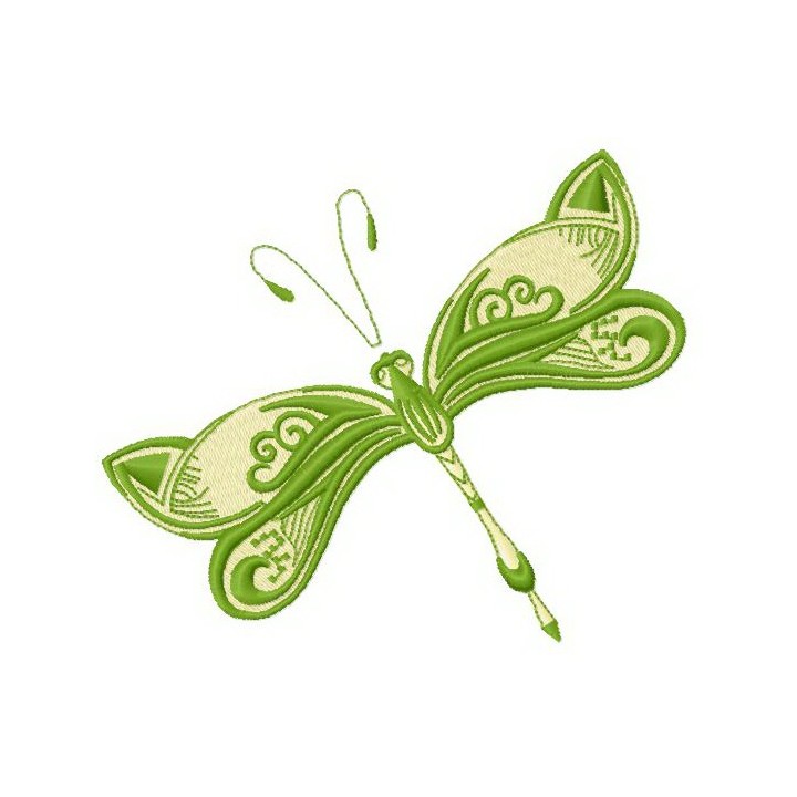 Dragonfly 5 embroidery design - Embroidery Design