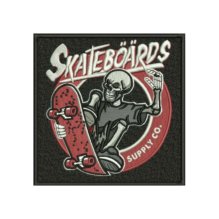 Skateboards Supply Co. embroidery design - Embroidery Design