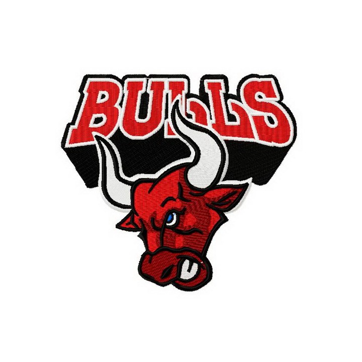 Bulls embroidery design - Embroidery Design