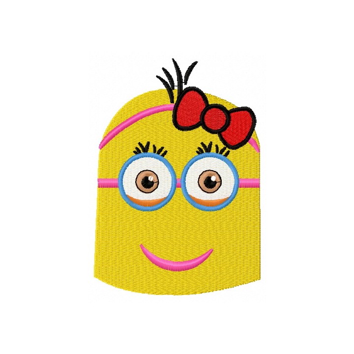 Minion fairy 2 embroidery design - Embroidery Design