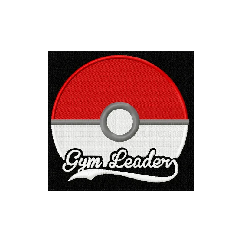 Preview of the Pokeman Go sign 2 embroidery design, showcasing vibrant stitching patterns for creative projects.
