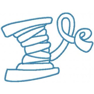 Thread bobbin embroidery design - Embroidery Design