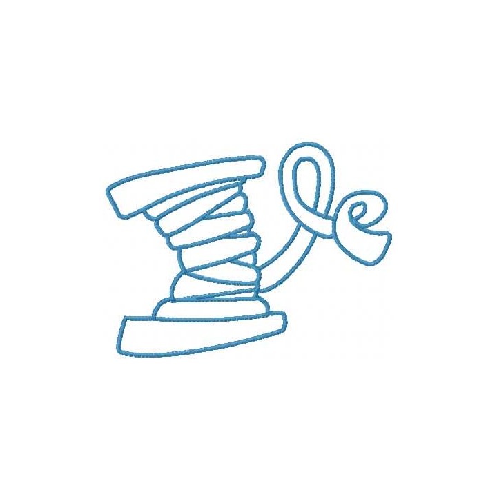 Thread bobbin embroidery design - Embroidery Design