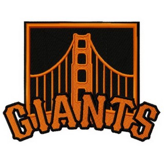 San Francisco Giants logo 2 embroidery design - Embroidery Design