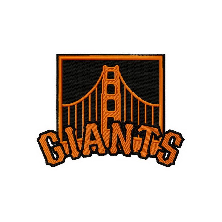San Francisco Giants logo 2 embroidery design - Embroidery Design