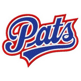 Pats logo embroidery design - Embroidery Design
