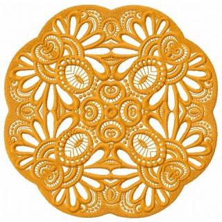 Lace doily 13 embroidery design - Embroidery Design