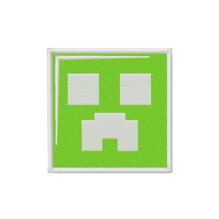 Creeper 3 embroidery design - Embroidery Design