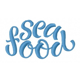 Sea food 2 embroidery design - Embroidery Design