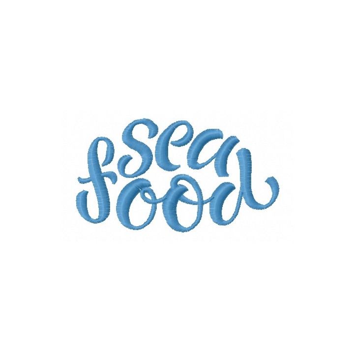 Sea food 2 embroidery design - Embroidery Design