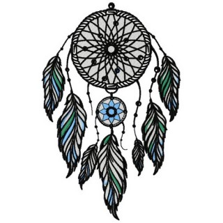 Dreamcatcher 10 embroidery design - Embroidery Design