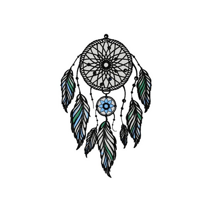 Dreamcatcher 10 embroidery design - Embroidery Design