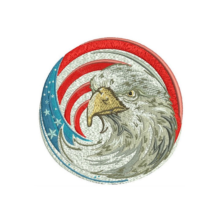 American eagle 3 embroidery design - Embroidery Design