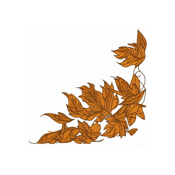 Autumn fall embroidery design - Embroidery Design