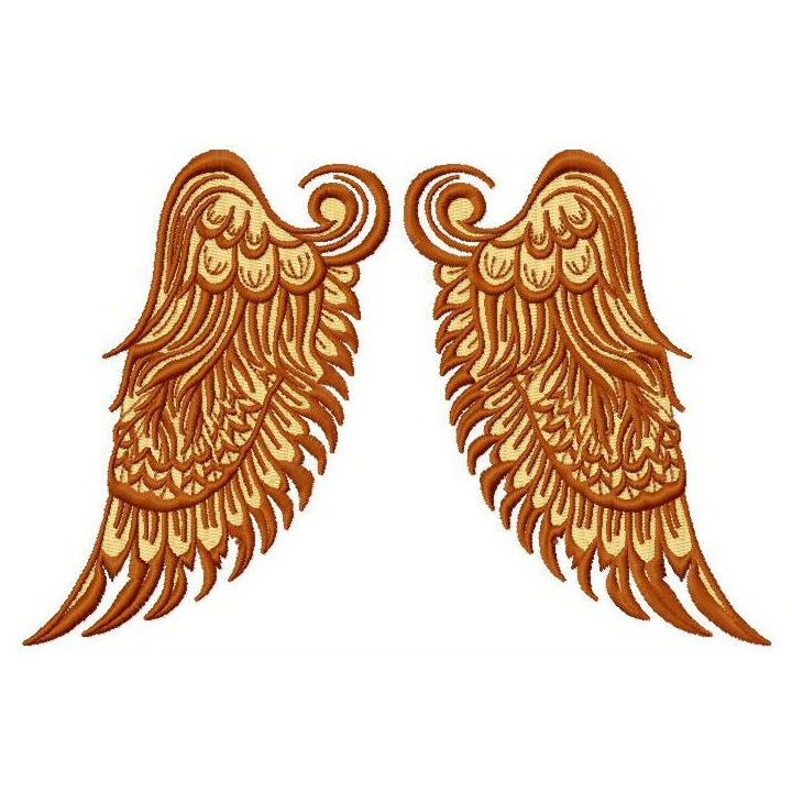 Wings embroidery design - Embroidery Design
