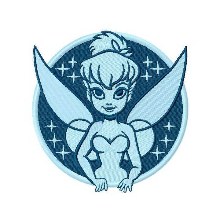 Tinkerbell 13 embroidery design - Embroidery Design