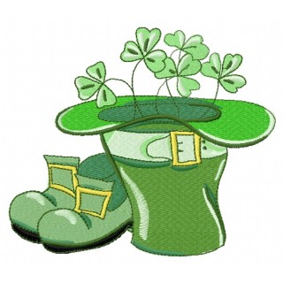 Happy St. Patric's Day 2 embroidery design - Embroidery Design