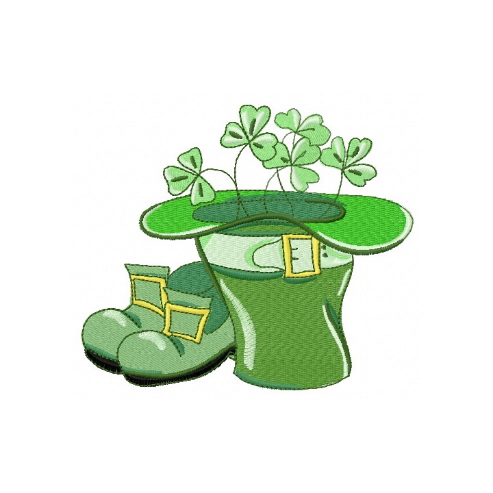 Happy St. Patric's Day 2 embroidery design - Embroidery Design