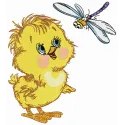 Curious chicken 2 embroidery design showcasing a whimsical farm animal motif for creative stitching projects.
