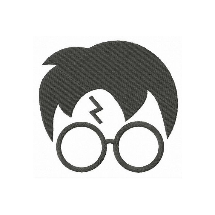 Harry Potter icon embroidery design - Embroidery Design