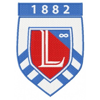 Lane College logo embroidery design - Embroidery Design