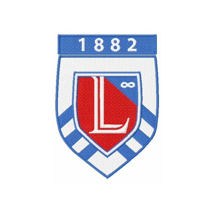 Lane College logo embroidery design - Embroidery Design