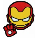 Preview of the Iron Man STOP embroidery design featuring a bold and dynamic motif for creative stitching projects.