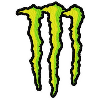 Monster energy embroidery design - Embroidery Design