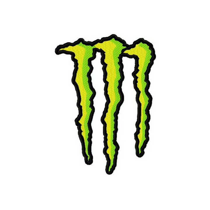 Monster energy embroidery design - Embroidery Design