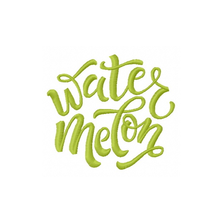 Watermelon 2 embroidery design - Embroidery Design