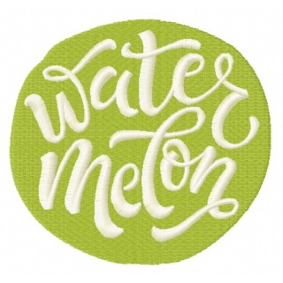 Watermelon embroidery design - Embroidery Design