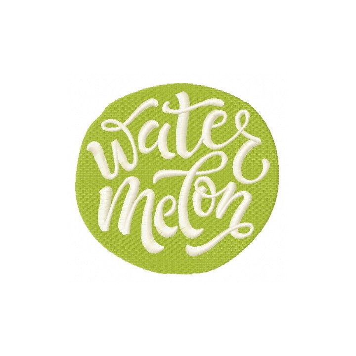 Watermelon embroidery design - Embroidery Design