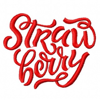 Strawberry 2 embroidery design - Embroidery Design