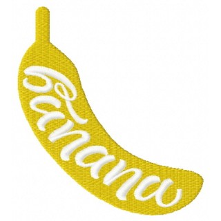 Banana embroidery design - Embroidery Design