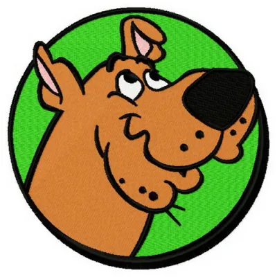 Preview of the Scooby Doo 2 embroidery design featuring the beloved cartoon character for creative stitching projects.
