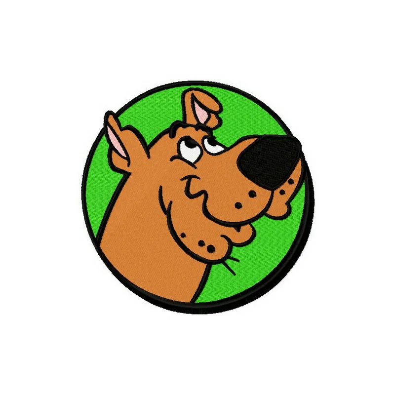 Preview of the Scooby Doo 2 embroidery design featuring the beloved cartoon character for creative stitching projects.