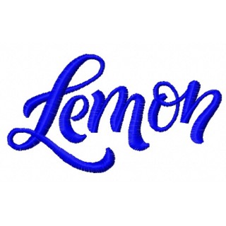 Lemon 2 embroidery design - Embroidery Design