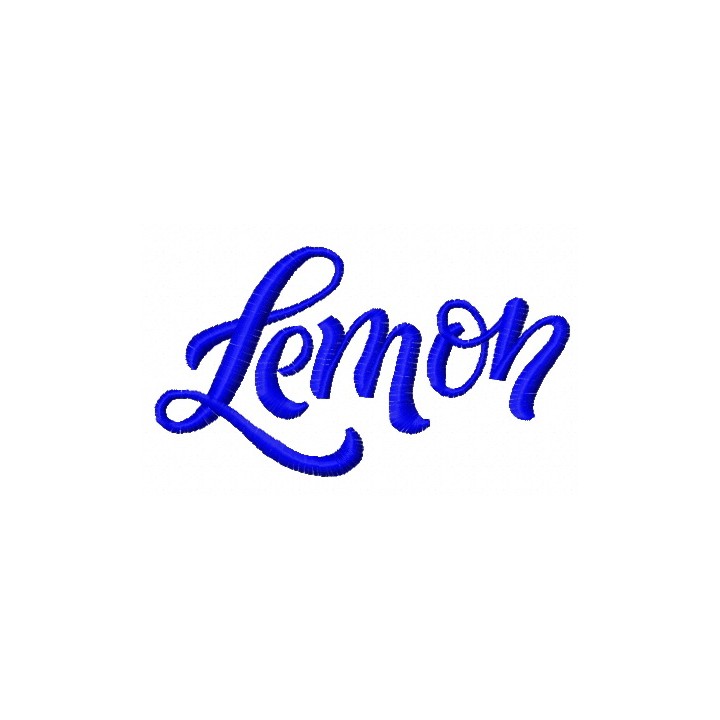 Lemon 2 embroidery design - Embroidery Design