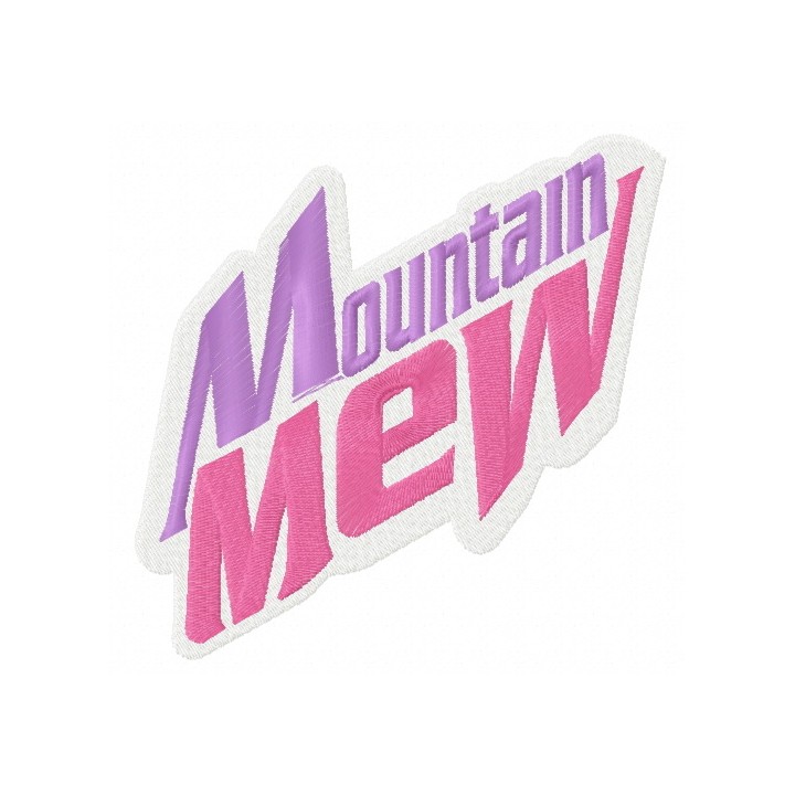 Mountain Mew 2 embroidery design - Embroidery Design