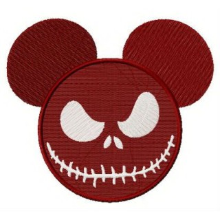 Spooky Mickey embroidery design - Embroidery Design