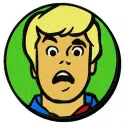 Fred Jones embroidery design from Scooby Doo collection, showcasing fun and whimsical stitched motifs.