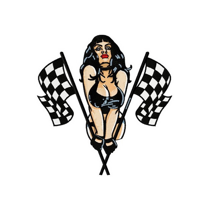 Route angel embroidery design - Embroidery Design